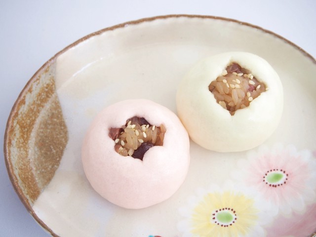 南信州 飯田名物 赤飯まんじゅう ご自宅用 御菓子司まんさく