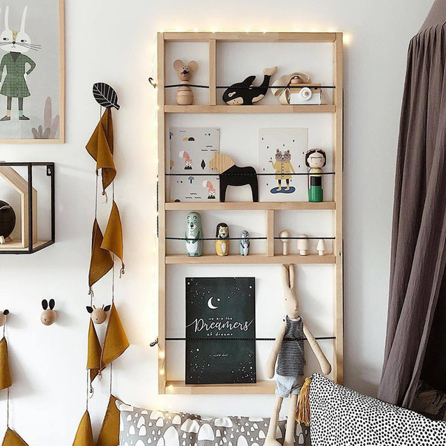 北欧 木製 置物 ホルダー 壁掛け 壁飾り 子供部屋 おしゃれ 人気 Dyh海外子供用品
