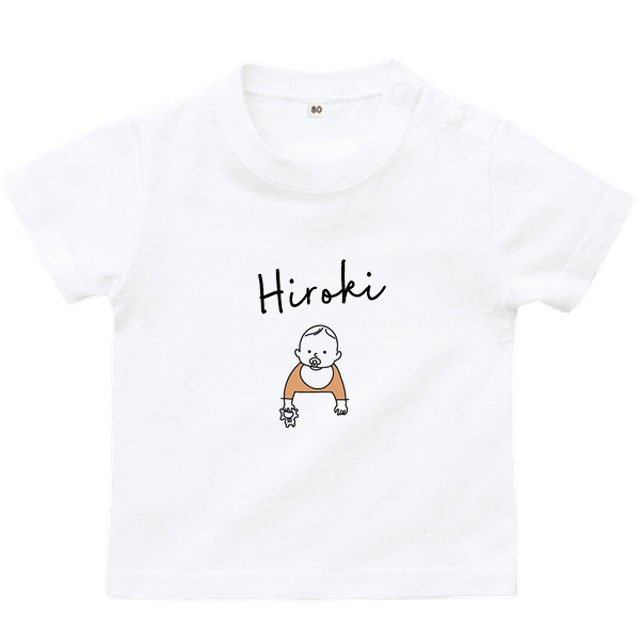 ｂａｂｙイラストロンパース ｔシャツ ロンパース ｔシャツ リンクコーデ マタニティフォトにも Hand Made Print Shop