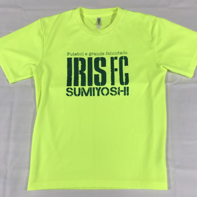 アイリス Tシャツ 蛍光イエロー ステンシルタイプ Iris Fc Sumiyoshi