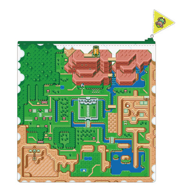 ゼルダの伝説 神々のトライフォースハイラルマップポーチ THE LEGEND OF ZELDA / エンスカイ