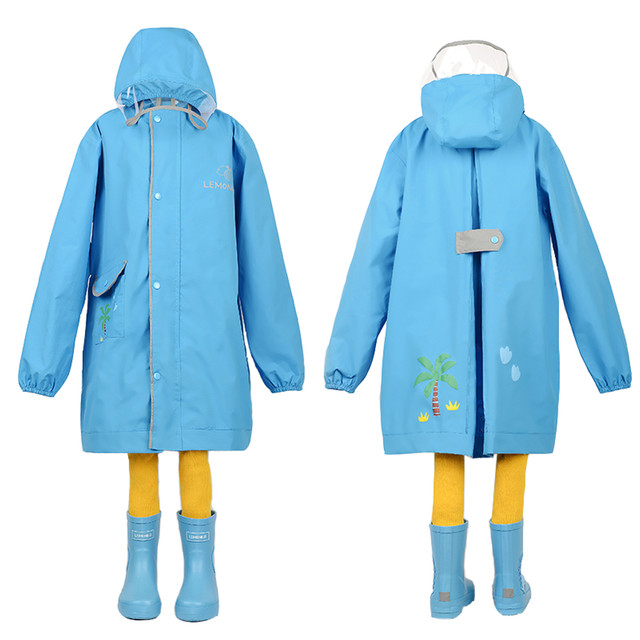 子供用 レインコート キッズ 女の子 男の子 バイザー付き Raincoat 防水 カッパ リュック 対応 通学 雨具 携帯ポーチ 付き Kizzu