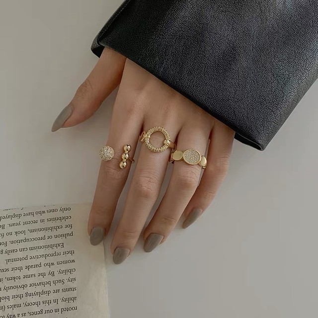 gold ring 3peace