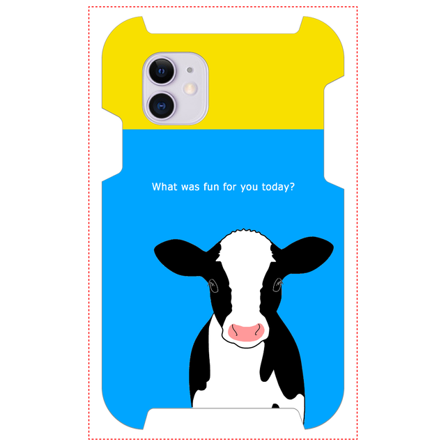 Iphoneケース スマホケース イラスト 動物 うし シンプル Iphone11 おすすめ 個性的 クリエイター イラストレーター 絵師 タイトル 牛スマホケース 作 Hanami Iphoneケース Tシャツ メンズ スマホケース レディース Etc 雑貨屋アリうさ