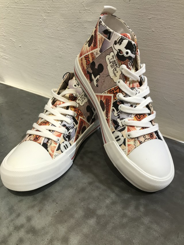 Desigual デシグアルミッキースニーカー Quick Desigual