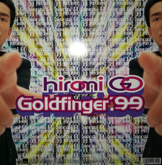 12inch 郷ひろみ Hiromi Go Goldfinger 99 Compact Disco Asia