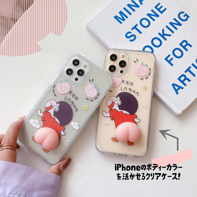 Iphone12ケース しんちゃん ぷにぷに Iphone11ケース クリアケース アイフォン カバー キャラクター キュート Iphone 12promax 12pro 12 12mini ケース Iphone11 Xr Xs 8plus Se2 8 スマホケース Iphone12 Iphone7各モデル対応 かわいいairpodsケース Switchカバー