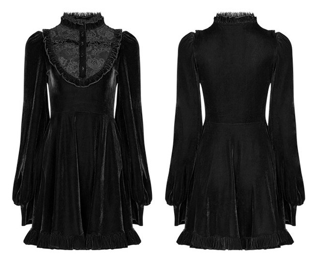 ゴスロリ ロリータ ワンピース ワンピ パンク V系 ミニスカート ブラック Gl 19 Benectgoth