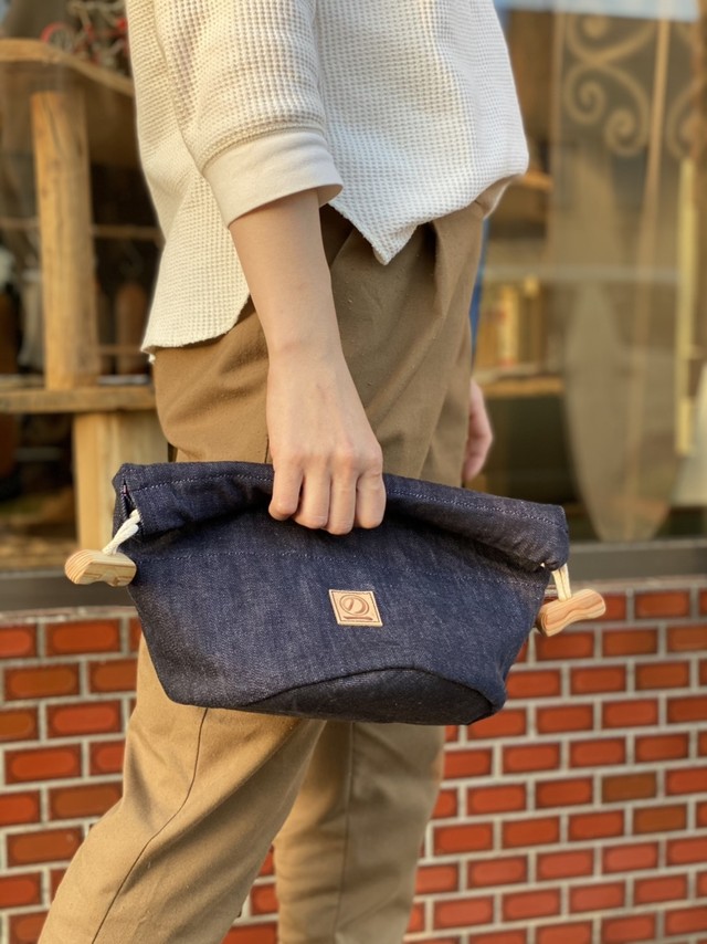 Chokai noichi outdoor “丸底のコロンと可愛いのいちの巾着”