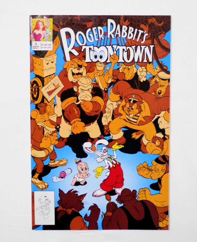 ロジャーラビット ロジャー ラビット Roger Rabbit S Toontown 3 1991年 Disney Amblin アメコミ アメリカンコミック Linus Blanket Comic Shop