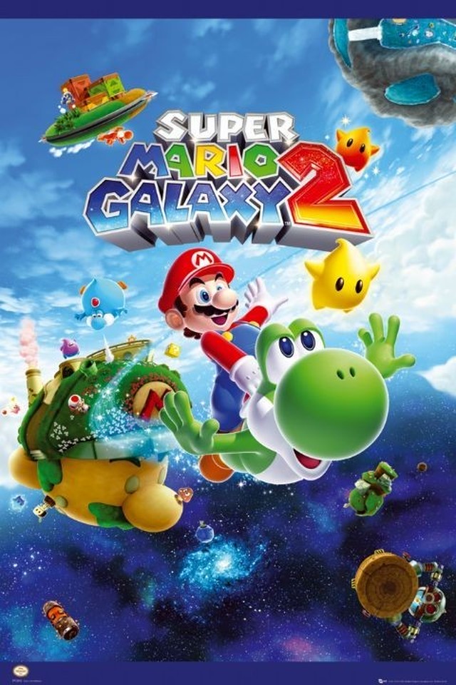 スーパー マリオ ギャラクシー2 海外ポスター