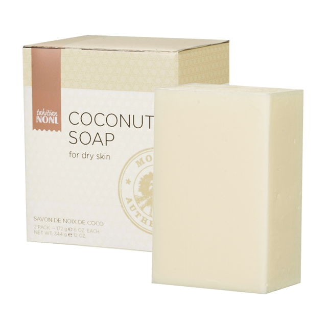 石鹸ココナッツソープ2個 タヒチアンノニ 乾燥肌 Tahitian Noni Coconut Soap Affliction Store Dragon Heart