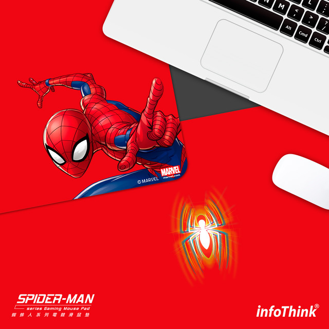 Infothink 大き目マウスパッド Marvel スパイダーマン E Qualia イークオリア