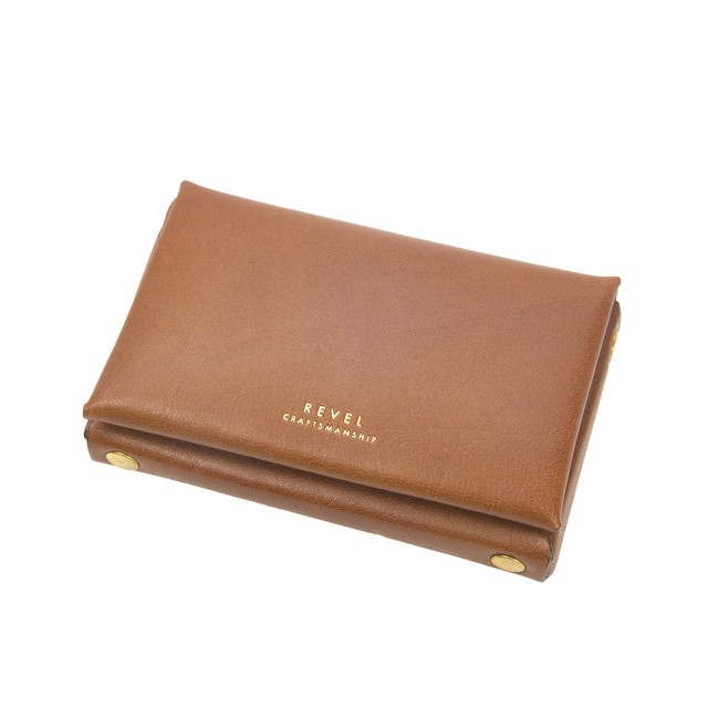 CARD CASE CAMEL