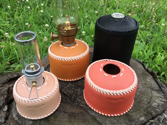 Od缶レザーカバー 250サイズ キャンプ Gullleather