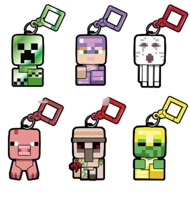 首振りキーホルダー シリーズ3 マインクラフト / インフォレンズ