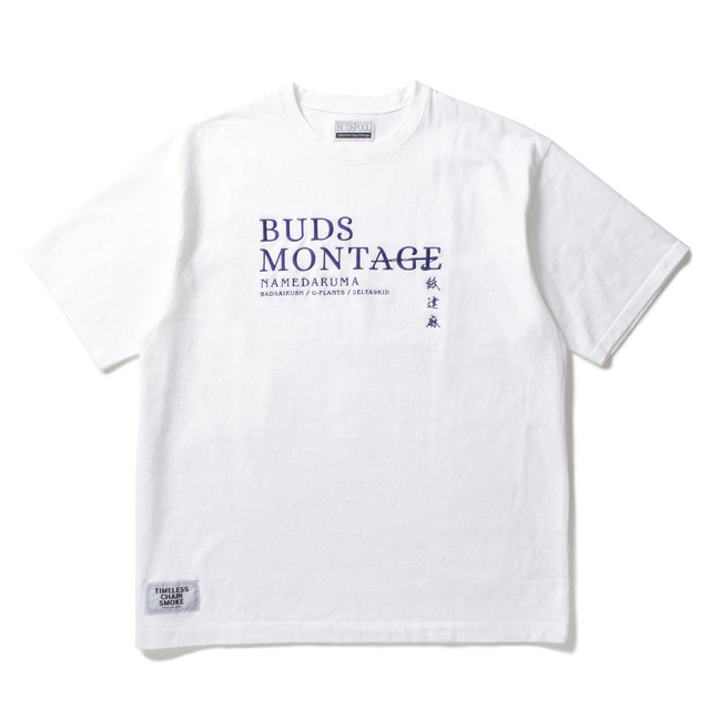 激安アウトレット!】 TCS STICKER TEE BLACK-日章 XL BUDSPOOL 舐達麻