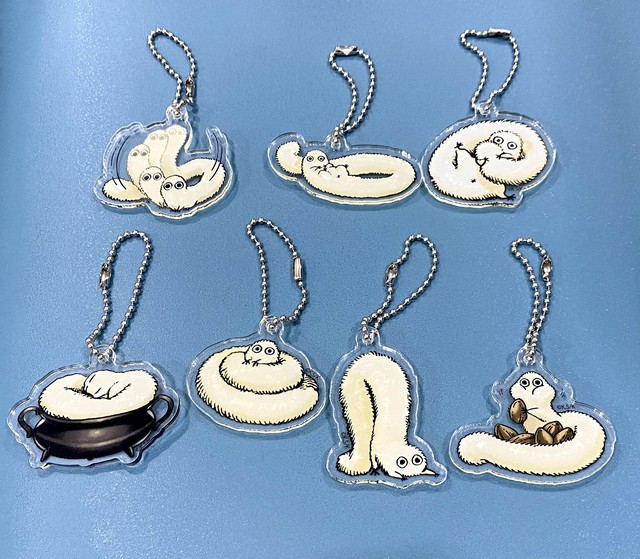 〈とんがり帽子のアトリエ〉 フデムシアクリルチャームコレクション(全8種)