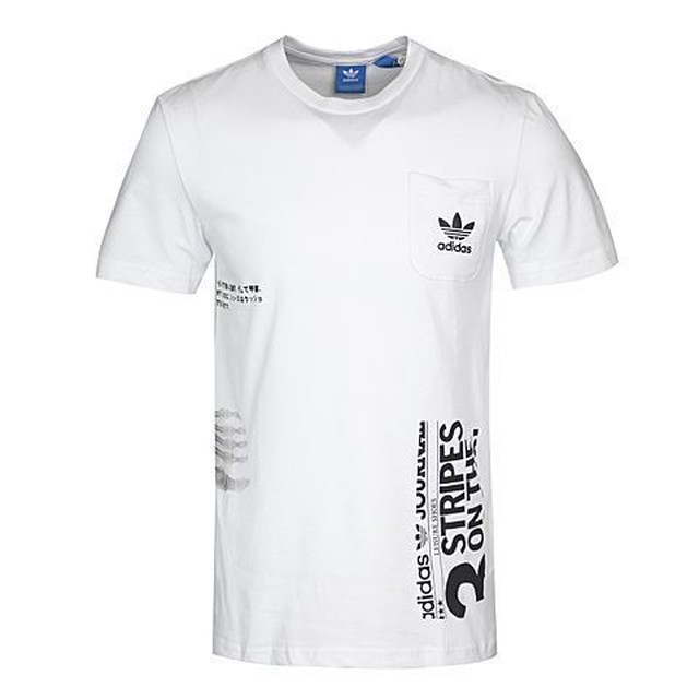 アディダス オリジナルス Adidas Originals Bq3036 Graphic Pocket Tee オリジナルス ｔシャツ White ００８ ゼロ ゼロ エイト