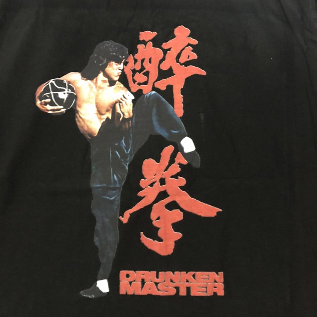 Jackie Chan Tシャツ ジャッキーチェン 酔拳 映画 ムービー Tee 半袖tシャツ Bf Merch S