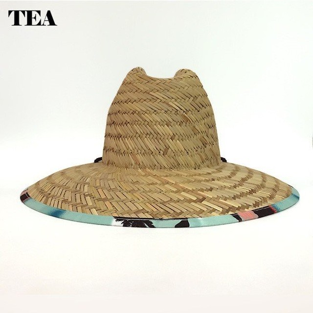 Ba011 924 ビラボン メンズ 人気 ブランド ストローハット 麦わら帽子 帽子 夏 海 山 紐付き 南国風 プレゼント ギフト Billabong Tides Print Hat Beachdays Okinawa