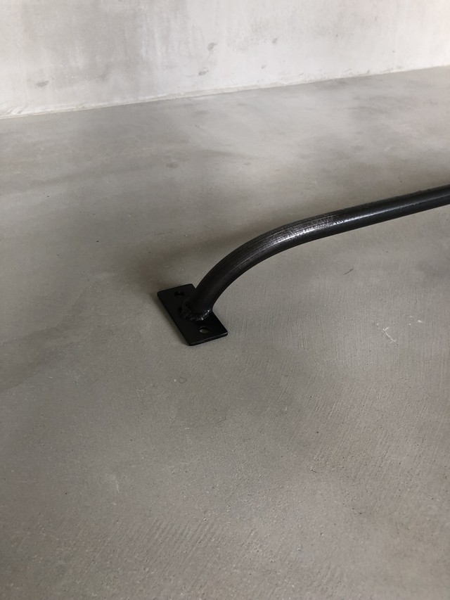 数量限定 Mib アイアンバー フック タオルバー 鉄製 ドアノブ ドアハンドル ハンガーラック 室内干し 天井吊るし 壁付け 多目的バー 51works