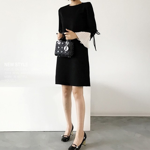 大きいサイズ ワンピース 膝丈 膝丈ワンピース フォーマルワンピース 入学式 卒業式 入園式 卒園式 二次会ワンピース プリーツ 母 セレモニー 大きいサイズ ワンピース 膝丈 膝丈ワンピース フォーマルワンピース 結婚式 Leaflower 001 リーフラワー レディース