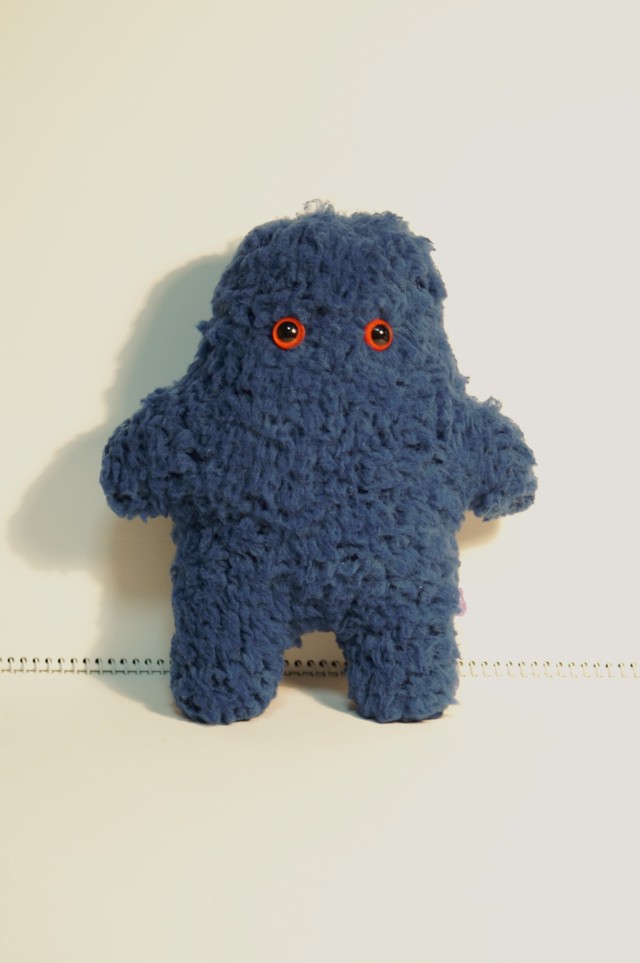 モケモケちゃん 青 ぬい天