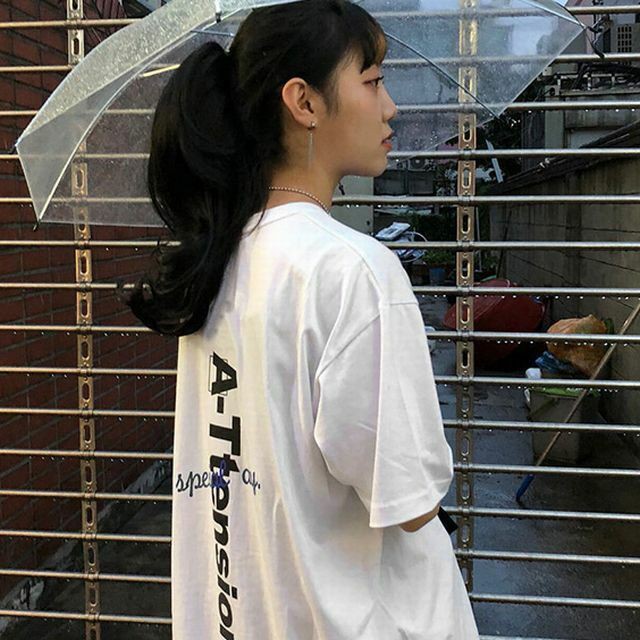 送料無料 ユニセックス Tシャツ 韓国ファッション メンズ レディース 半袖 ラウンドネック 英字 プリント オーバーサイズ ストリート系 Dct レディースファッション通販 Mask エムエーエスケー 大人可愛い韓国ファッション