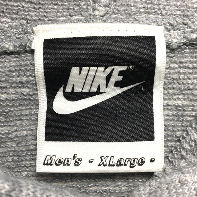 ナイキ Nike ビッグサイズパーカー 袖ワッペンロゴ Xl G08 Used Etc