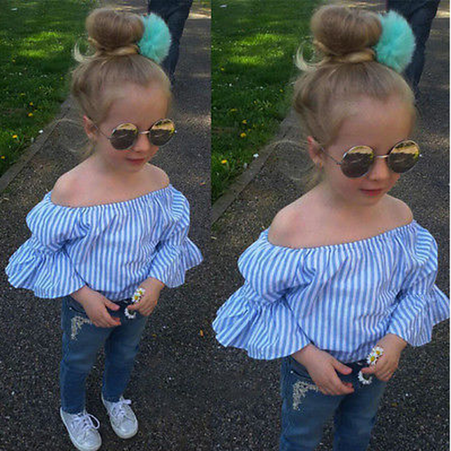 シマウマ ツール 不調和 肩 出し トップス キッズ Emcaa Org