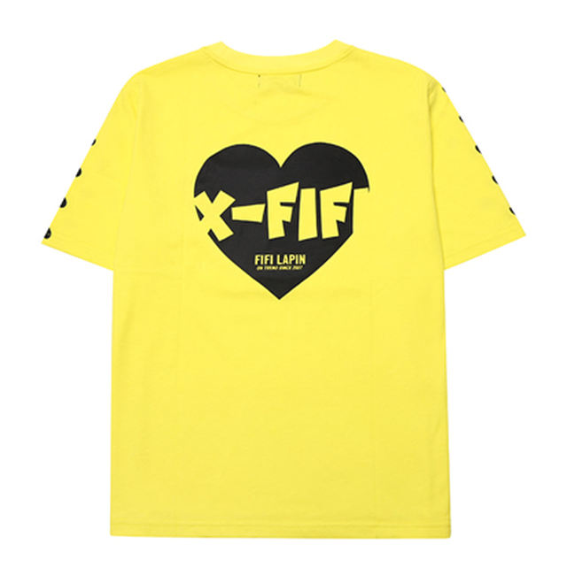 韓国ブランドfifilapin フイフイラパン 新作ロゴ半袖tシャツfm8wts13f24 Fifilapin韓国ブランド ユニセックスファッション30 セール８０００円以上送料無料