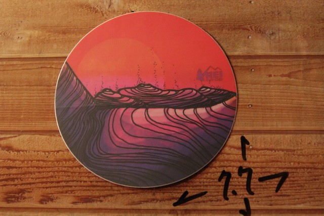 Rei Coop アールイーアイ レイ 14 かいちゅうザッカ アウトドア ブランド ステッカー通販のお店