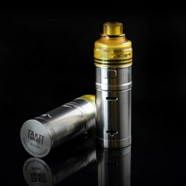 Takit Mini Kit By Cool Vapor 正規品 送料無料 Ss316 24mm 1 X 150 Mechanical Mod Bf Rda Vape 電子タバコ Clonebums