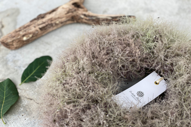 SMOKE TREE WREATH スモークツリーリース01【Large】