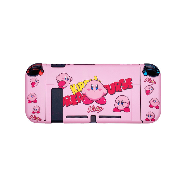 任天堂switch カバー 分体式 ニンテンドウ スイッチ ケース ドック対応 Imd製法 Joy Con保護カバー ジョイコンカバー 全面保護ケース かわいい ピンク New I