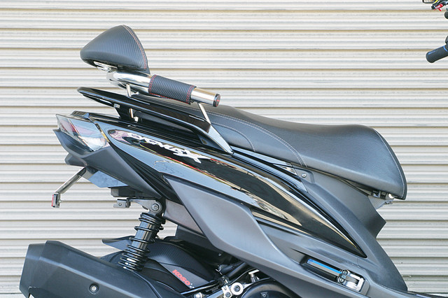 Yamaha シグナスx ５型 Sed8j B8s バックレスト付きタンデムバー Adio