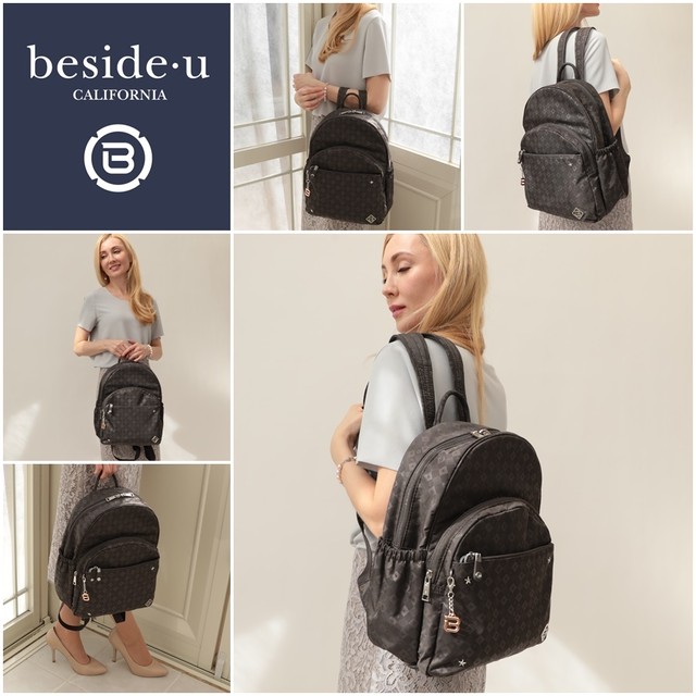 リュックサックビサイユ リュックレディース 海外旅行 防犯 超軽量 ナイロン s 008r ペットボトル収納可能 スキミング防止機能 Archeselect