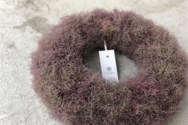 Smoke tree wreathe