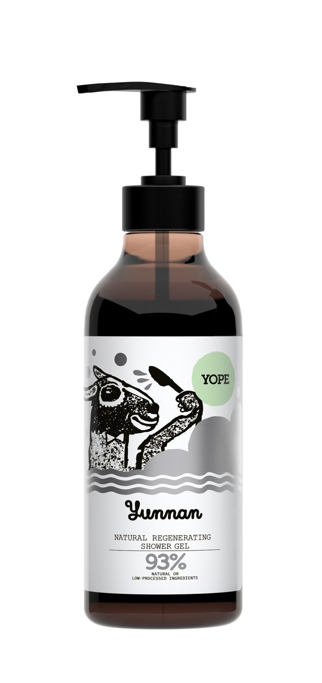 Yope Natural Shower Gel シャワージェル Yunnan Chinese Tea 雲南中国茶 Yope Nagasaki