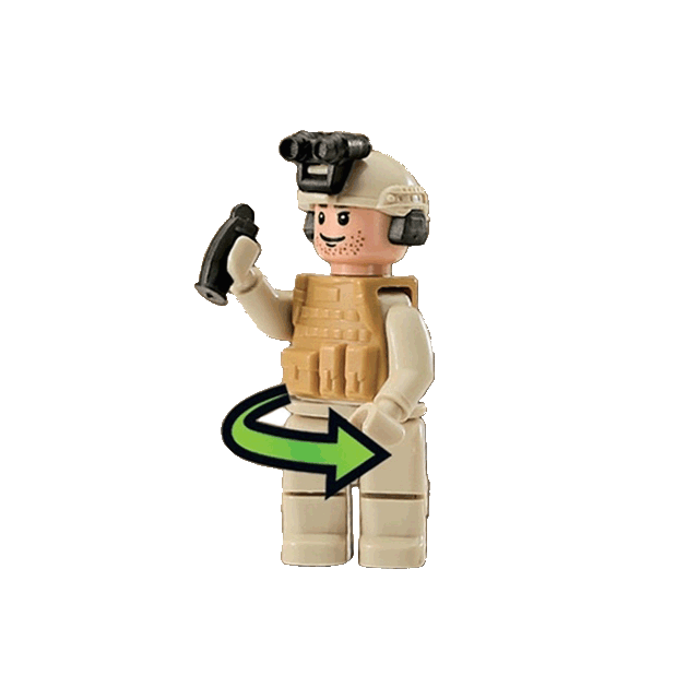 Probloc M0102 偵察隊7人セット ミリタリーフィギュア ミリタリーブロック公式オンラインショップ Militaryblock Official Online Shop