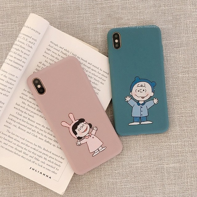 即納 Iphone Case Snoopy 送料無料 チャーリーブラウンsnoopy スヌーピー Iphone 携帯ケース くすみカラーグリーン ピンク ルーシー Glory Be