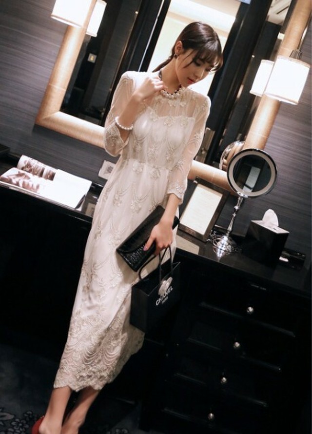 ドレス マキシドレス 毎日ドレス オケージョンワンピース ワンピース ロングドレス パーティードレス 呼ばれワンピース 結婚式フォーマルドレス ミディアムドレス 夏 レース 刺繍 レトロ 花柄 七分袖 ロング ベーシックカラー 大きいサイズ Seriep ドレス マキシドレス 毎日ドレス オケージョンワンピース ワンピース ロングドレス パーティードレス 呼ばれワンピース 結婚式フォーマルドレス ミディアムドレス 夏 レース 刺繍 レトロ 花柄 七分袖 ロング ベーシックカラー 大きいサイズ Seriep