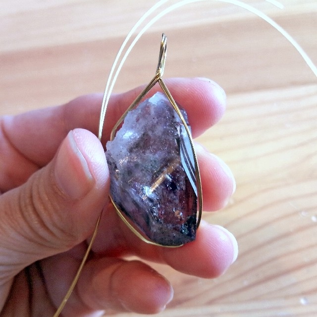 原石ご購入者様限定 ワイヤーラッピング加工 Haystone