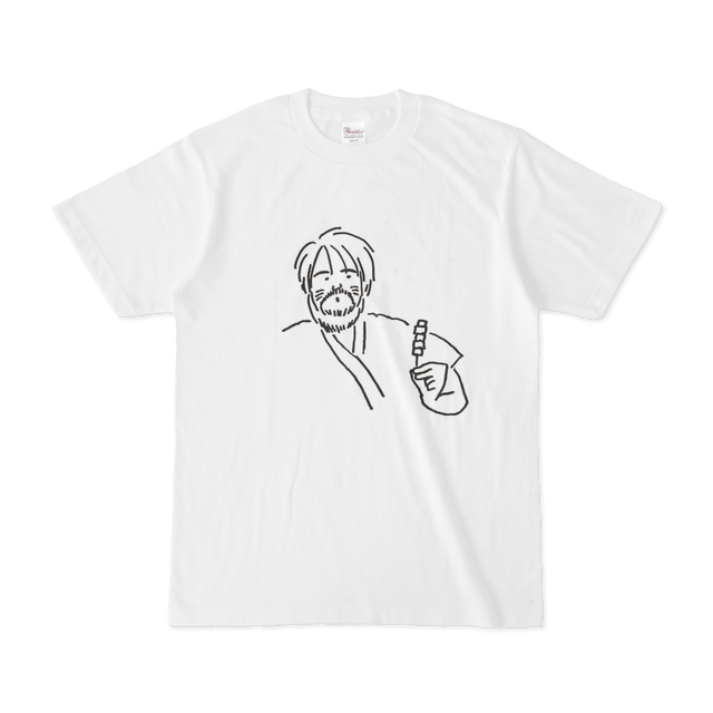 神保さんイラストtシャツ 道しるべグッズ売り場