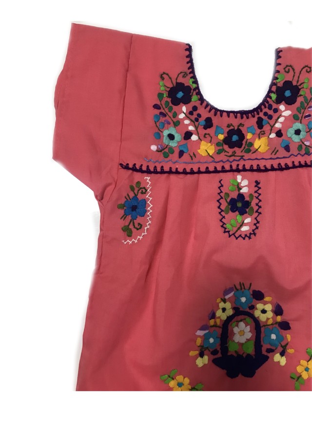 子供服 メキシコ 刺繍 ワンピース Import Erica