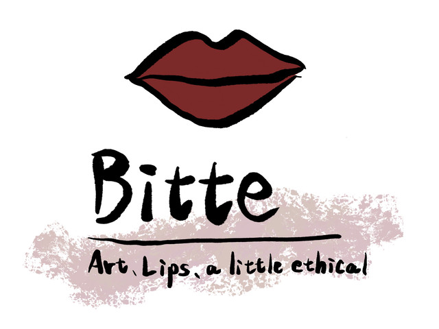 漫才パーカー ネイビー Bitte Art Lips A Little Ethical