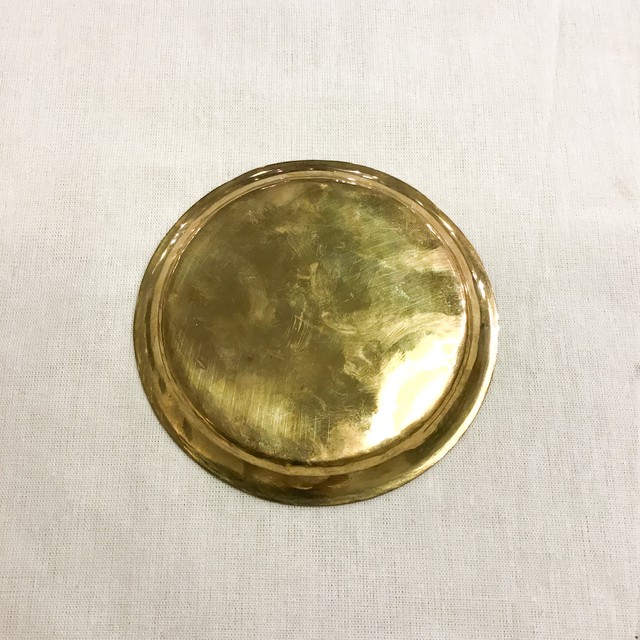 真鍮 銅プレート アクセサリートレイ ディスプレイ コースター Amplop