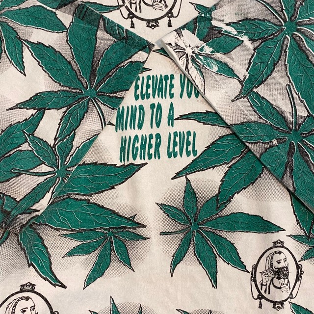 Usa製 Zig Zag マリファナ総柄tシャツ Slat Albatross Vintage