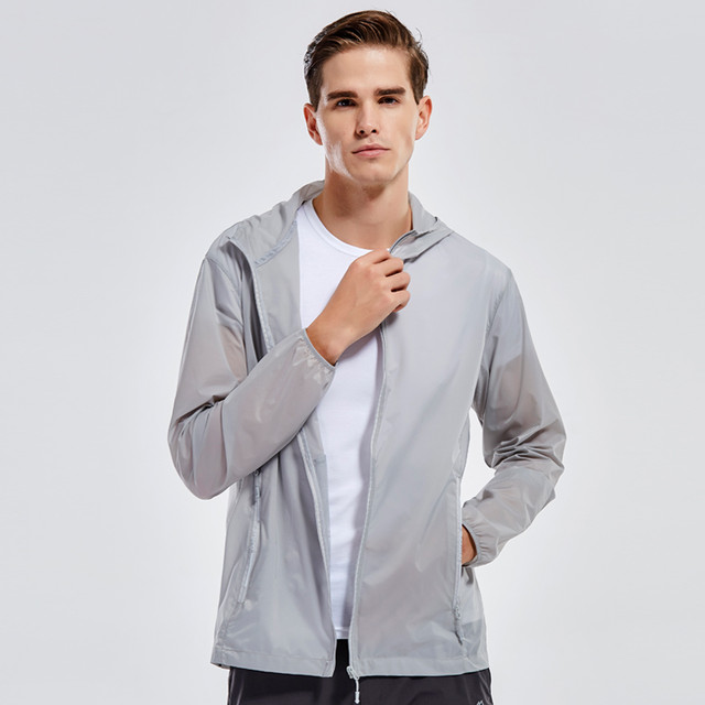 即納 メンズ レディース アウトドアジャケット スケルトンジャケット 夏用 折り畳み収納付き Omuomushop